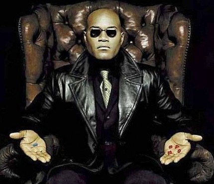 Pic of Morpheus/The Matrix